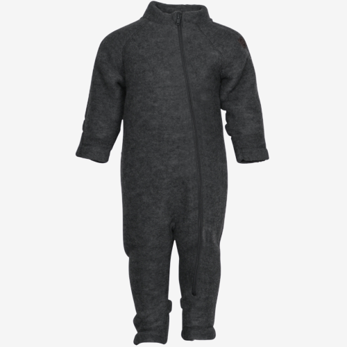 MIC-LINE RIDING SUIT IN WOOL - ANTHRACITE MELANGE